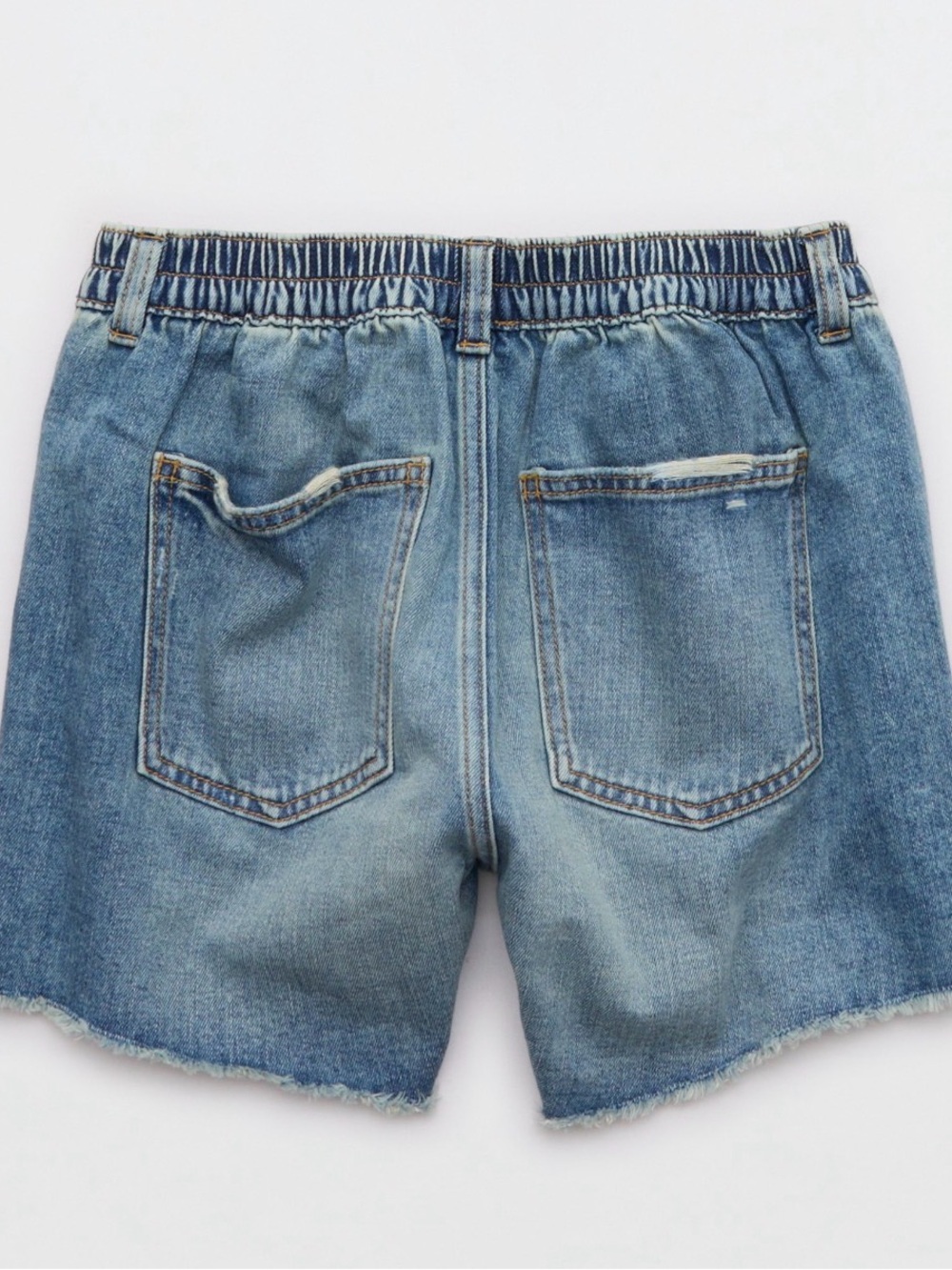 Aerie Daydream Denim Shorts NWT Large - Picture 5 of 5